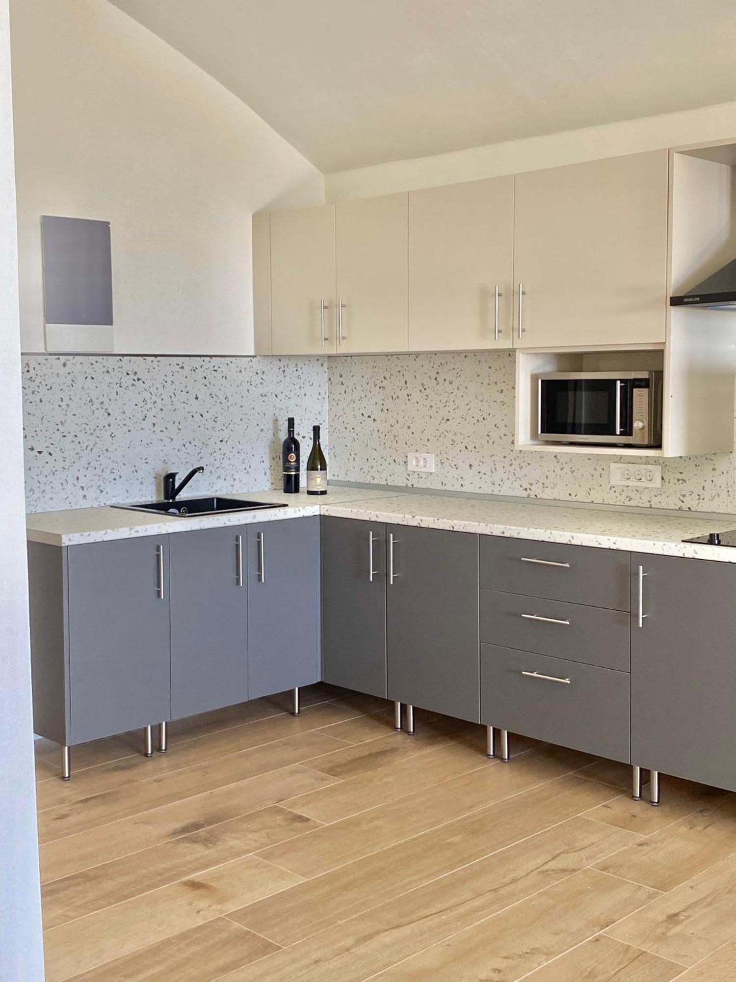 Ocean Sun 5 Apartman Éxo Goniá Kültér fotó